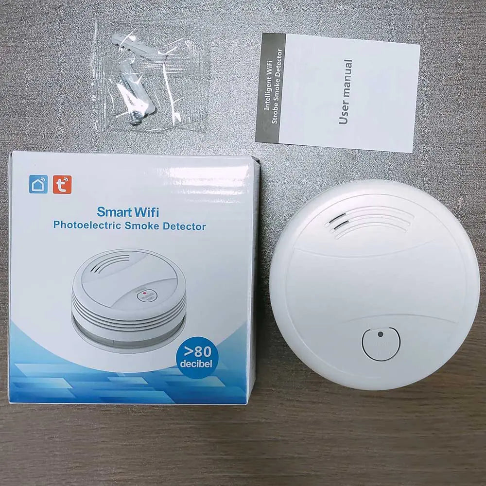 Tuya Smart WiFi Smoke Detector and Alarm System